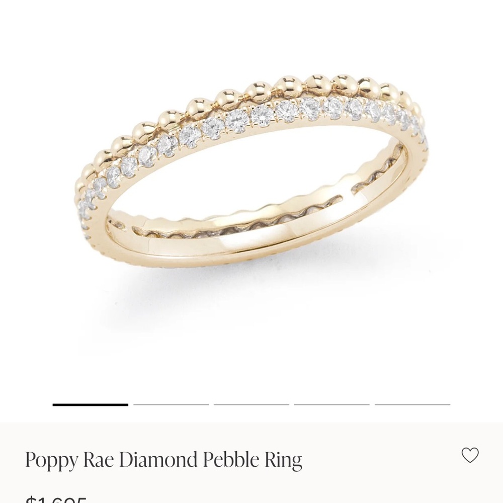 Poppy Rae Diamond Pebble Ring